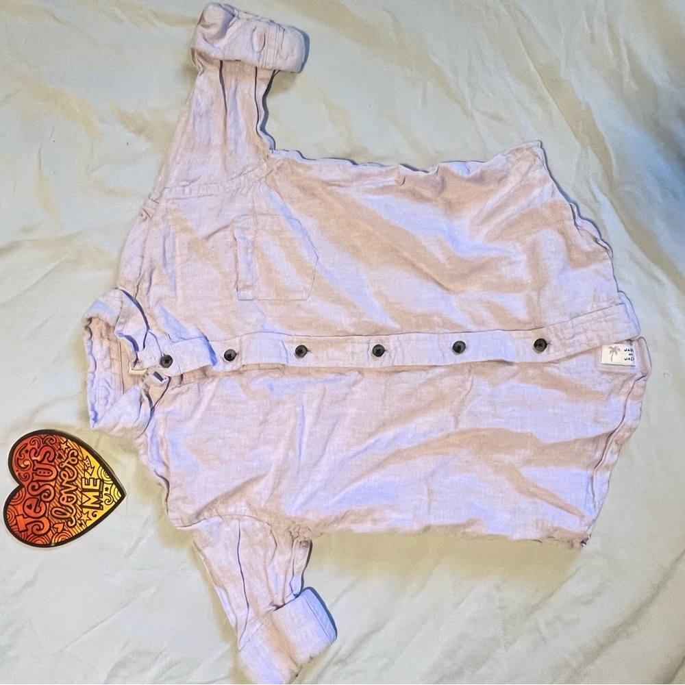 Janie and Jack Soft Pink Shirt
